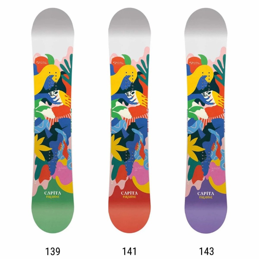 Snowboard * | Capita Paradise Snowboard Womens