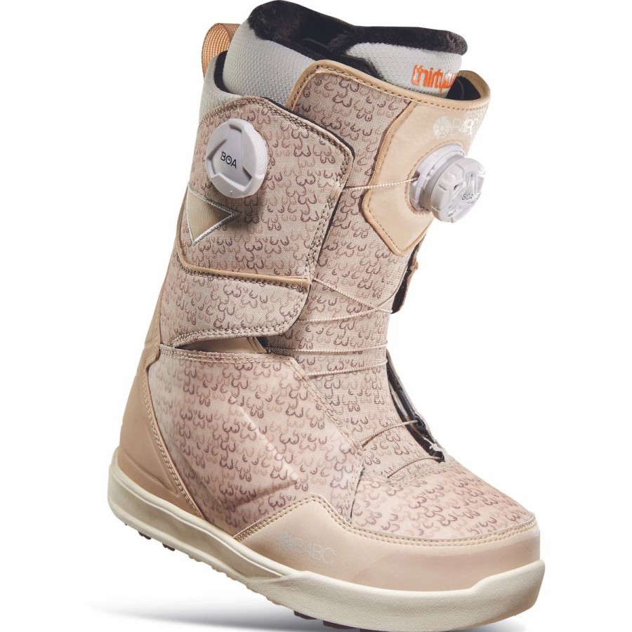 Snowboard * | Thirtytwo Lashed Double Boa B4Bc Snowboard Boots Womens Ivory