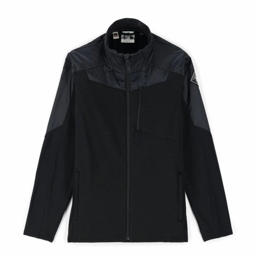 Mens * | Spyder Leader Graphene Jacket Mens Black