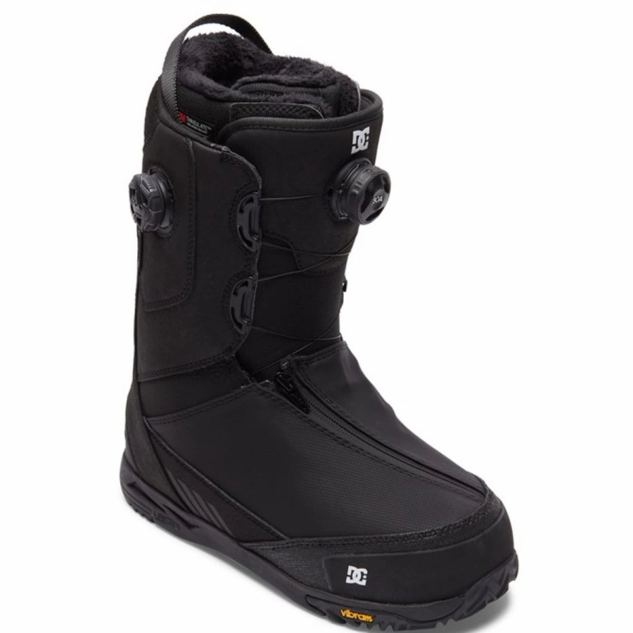 Snowboard * | Dc Shoes Transcend Snowboard Boots Black