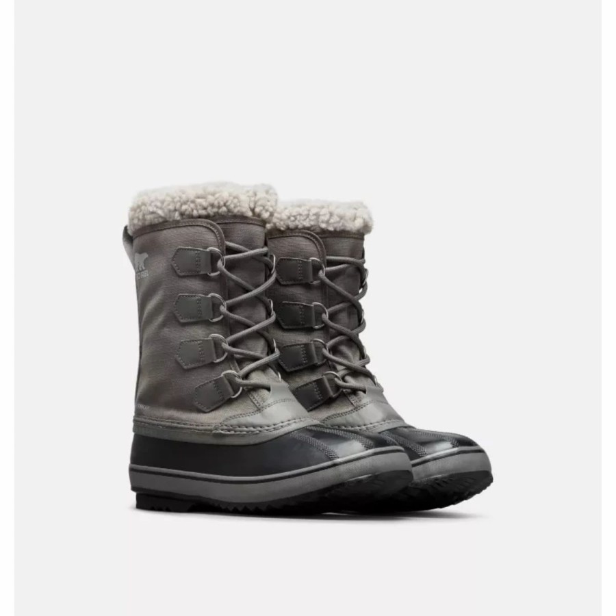 Mens * | Sorel 1964 Pac Nylon Boot Mens Charcoal