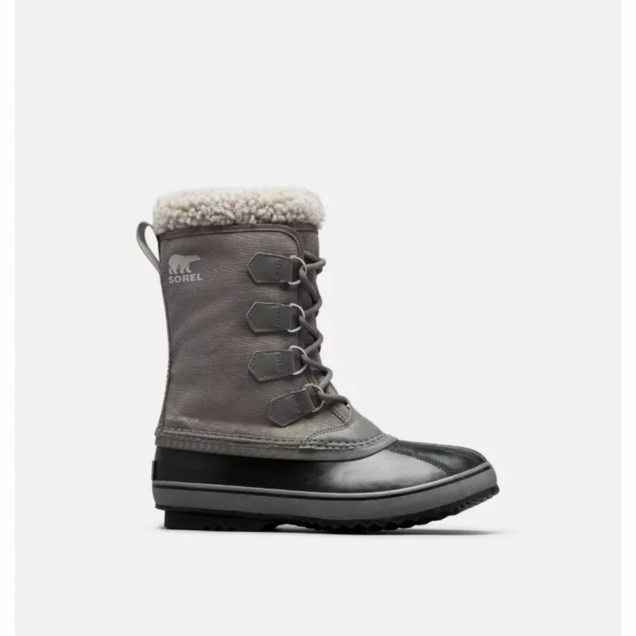 Mens * | Sorel 1964 Pac Nylon Boot Mens Charcoal