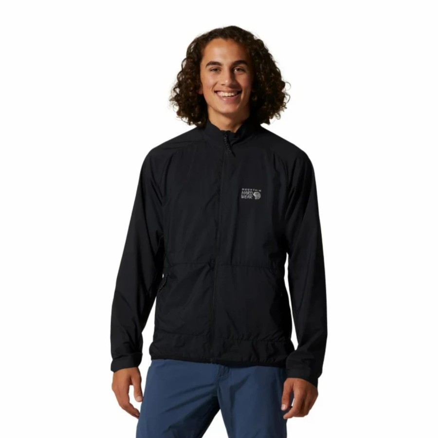 Mens * | Mountain Hardwear Kor Airshell Jacket Mens Black