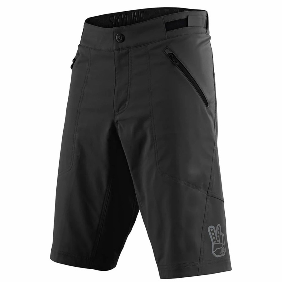 Mens * | Troy-Lee Troy Lee Skyline Shorts + Liner Mens Black