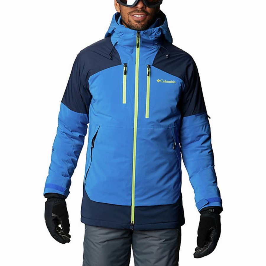 Mens * | Columbia Wild Card Jacket Mens Multi Royal