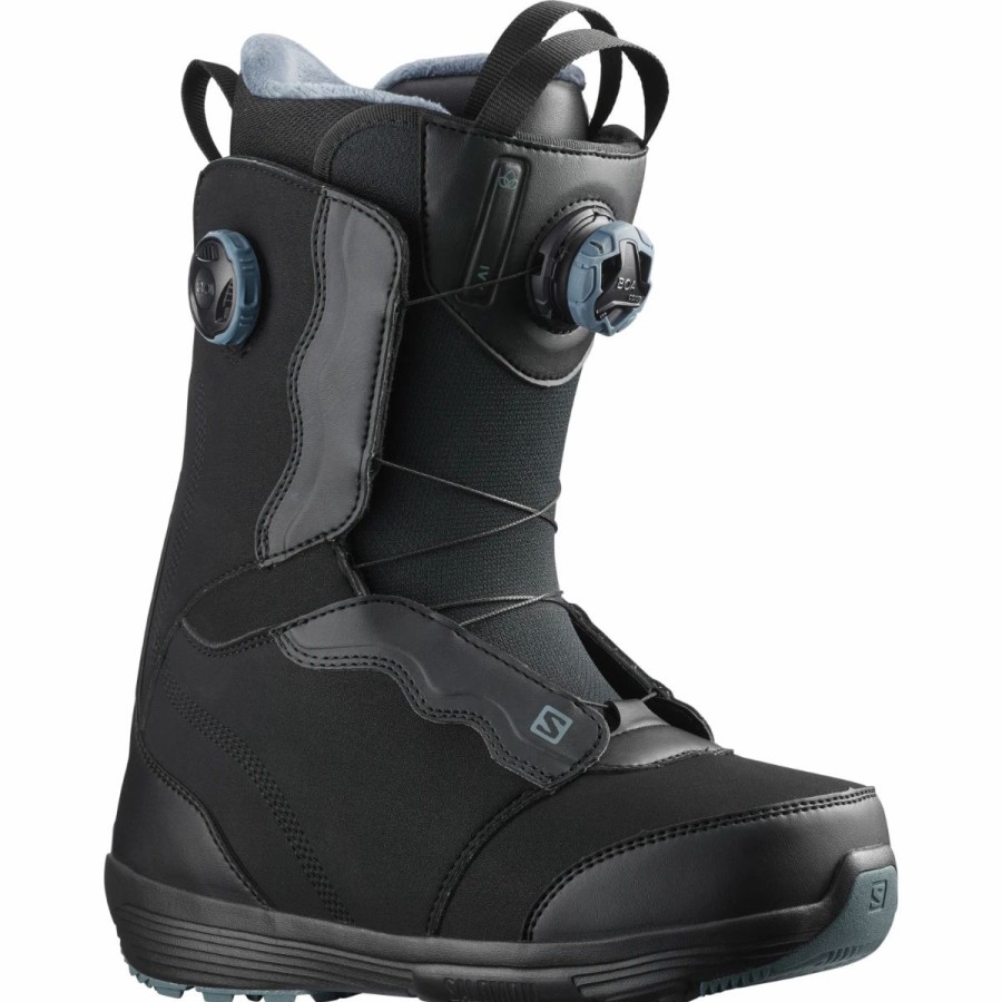 Snowboard * | Salomon Ivy Boa Sj Snowboard Boots Womens Black