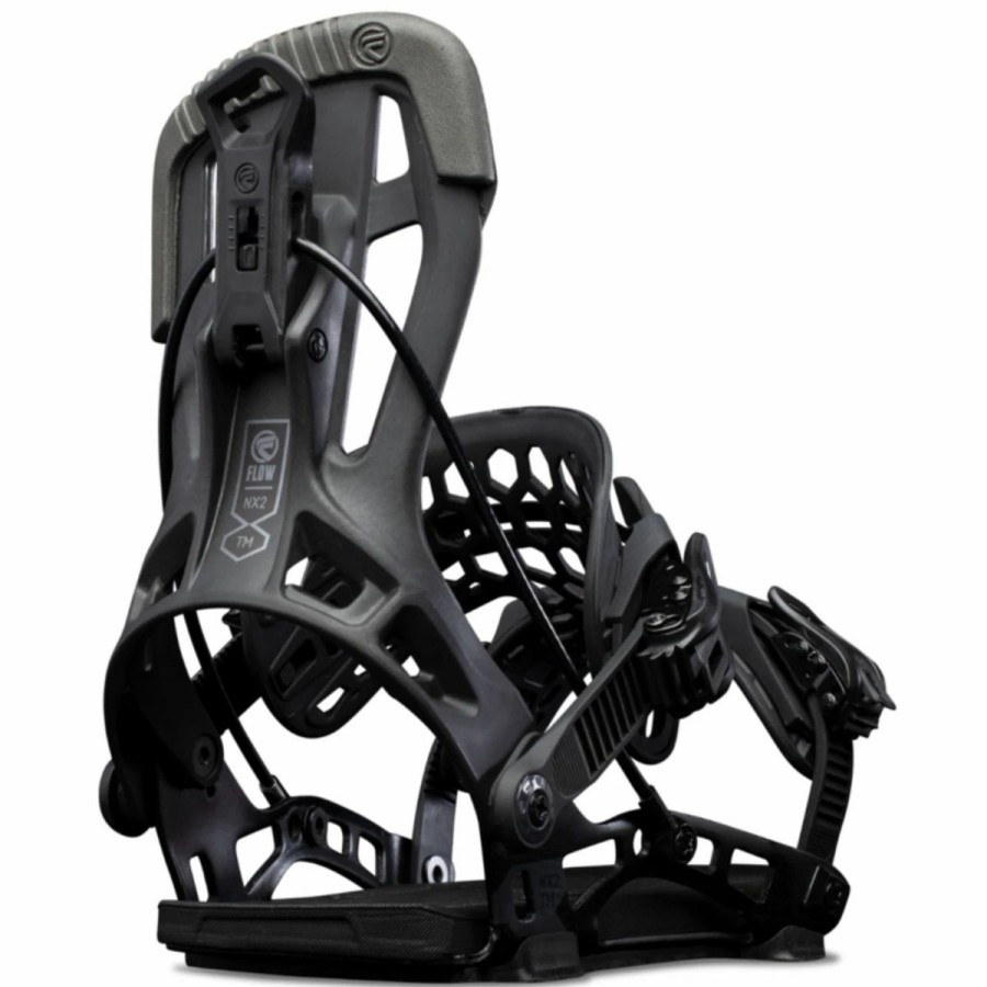 Snowboard * | Flow Nx2-Tm Fusion Bindings Black