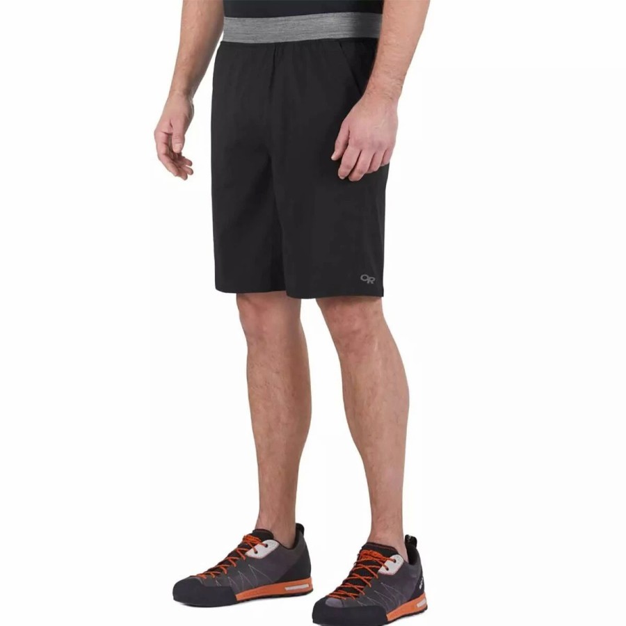 Mens * | Outdoor Research Zendo Short Mens Black