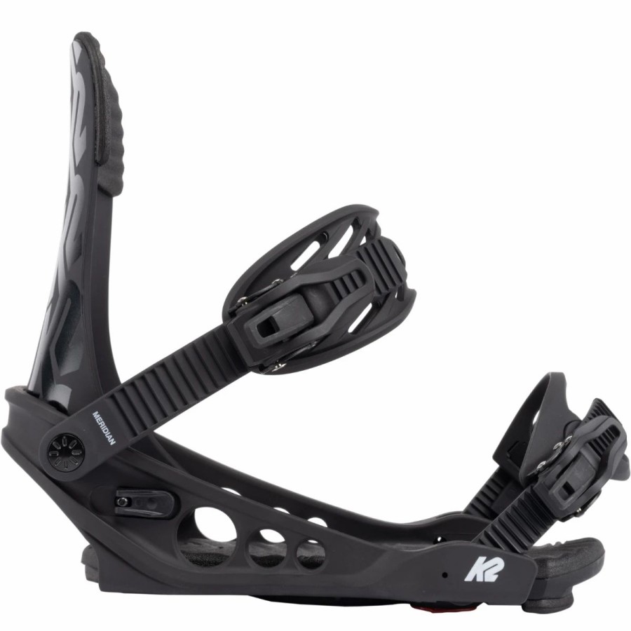 Snowboard * | K2 Meridian Snowboard Bindings Womens Black