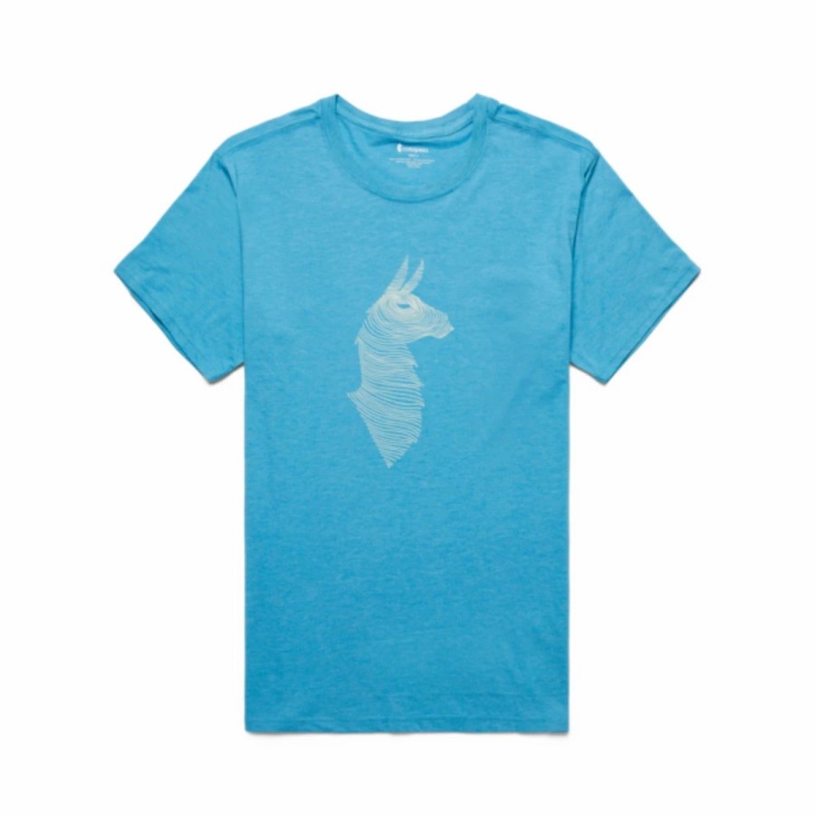 Mens * | Cotopaxi Paseo Travel Pocket T-Shirt Mens Multi Aqua