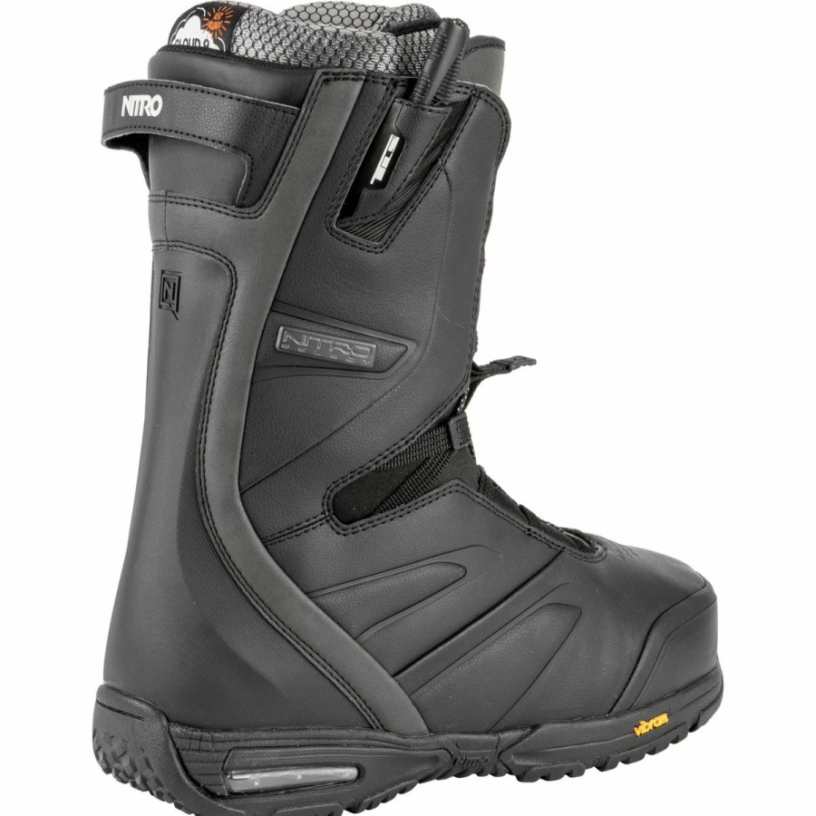 Snowboard * | Nitro Select Snowboard Tls Boot Black