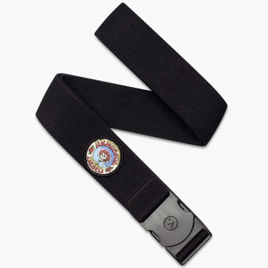 Mens * | Arcade Grateful Dead Bertha Belt Black