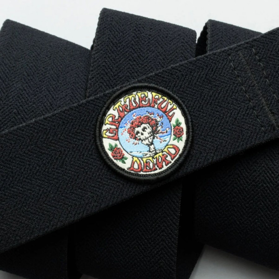 Mens * | Arcade Grateful Dead Bertha Belt Black