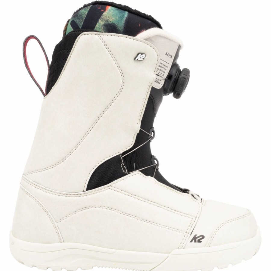 Snowboard * | K2 Haven Snowboard Boots Womens White