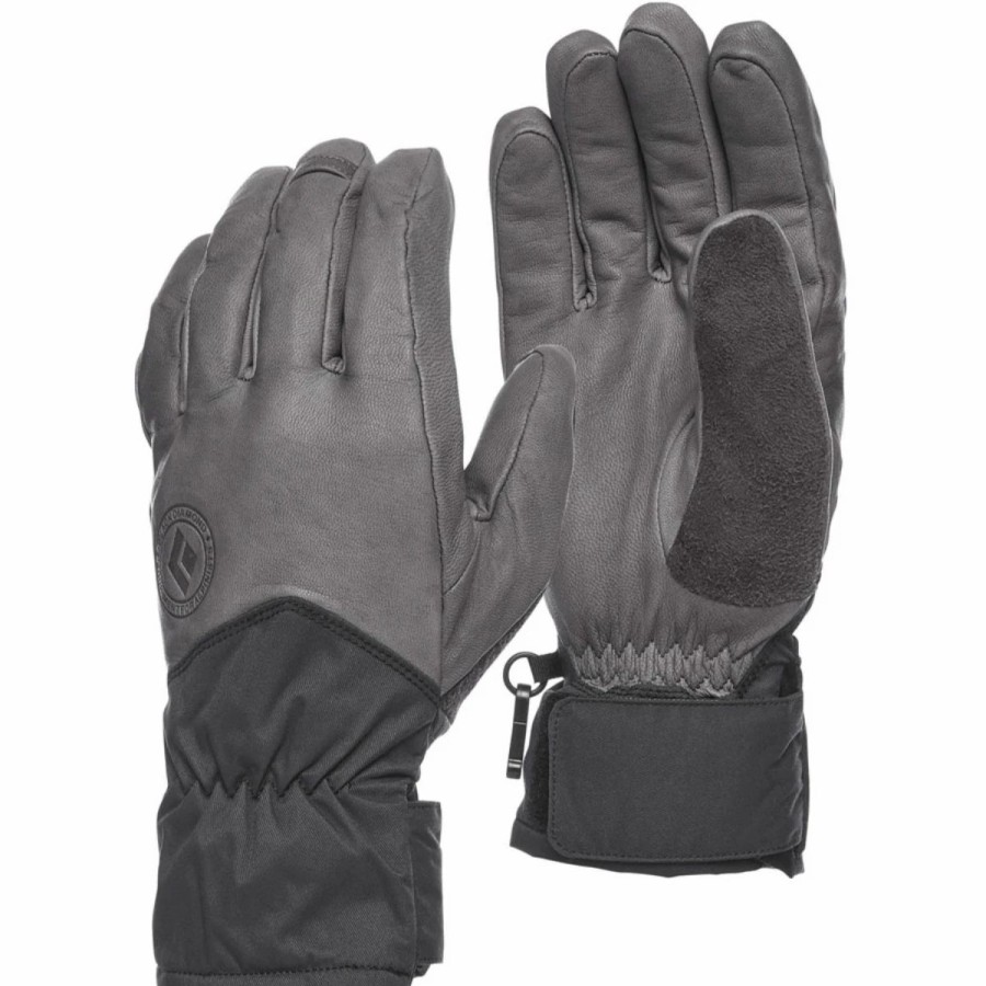 Mens * | Black Diamond Tour Glove Mens Gray