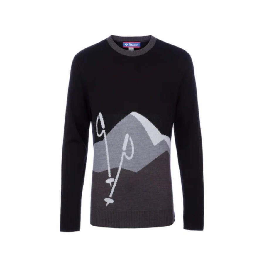 Mens * | Meister Rocky Sweater Mens Multi Black