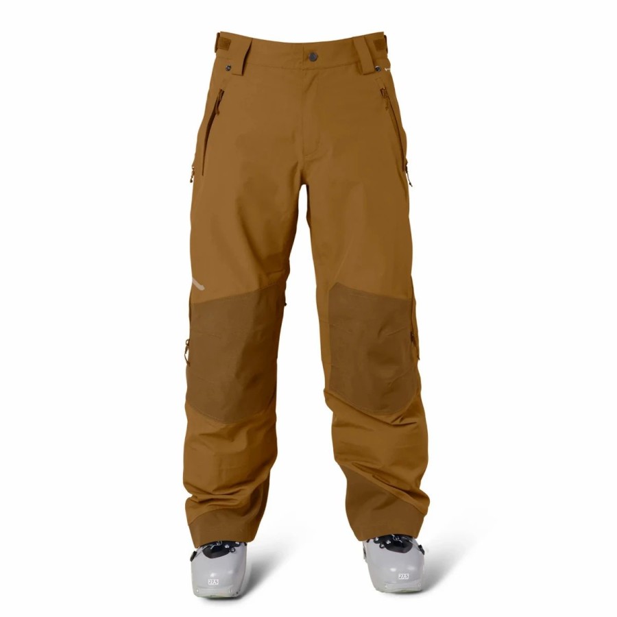 Mens * | Flylow Chemical Pants Mens Amber