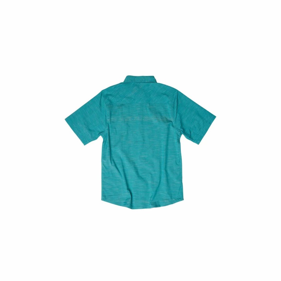 Mens * | Kavu Welland Shirt Mens Teal