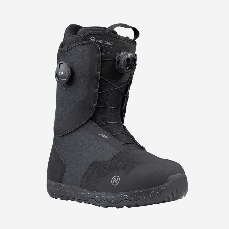 Snowboard * | Nidecker Rift Snowboard Boots Black