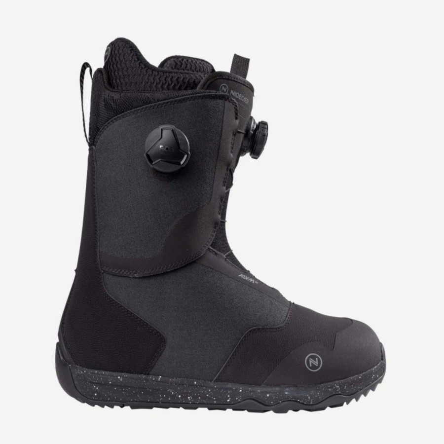 Snowboard * | Nidecker Rift Snowboard Boots Black