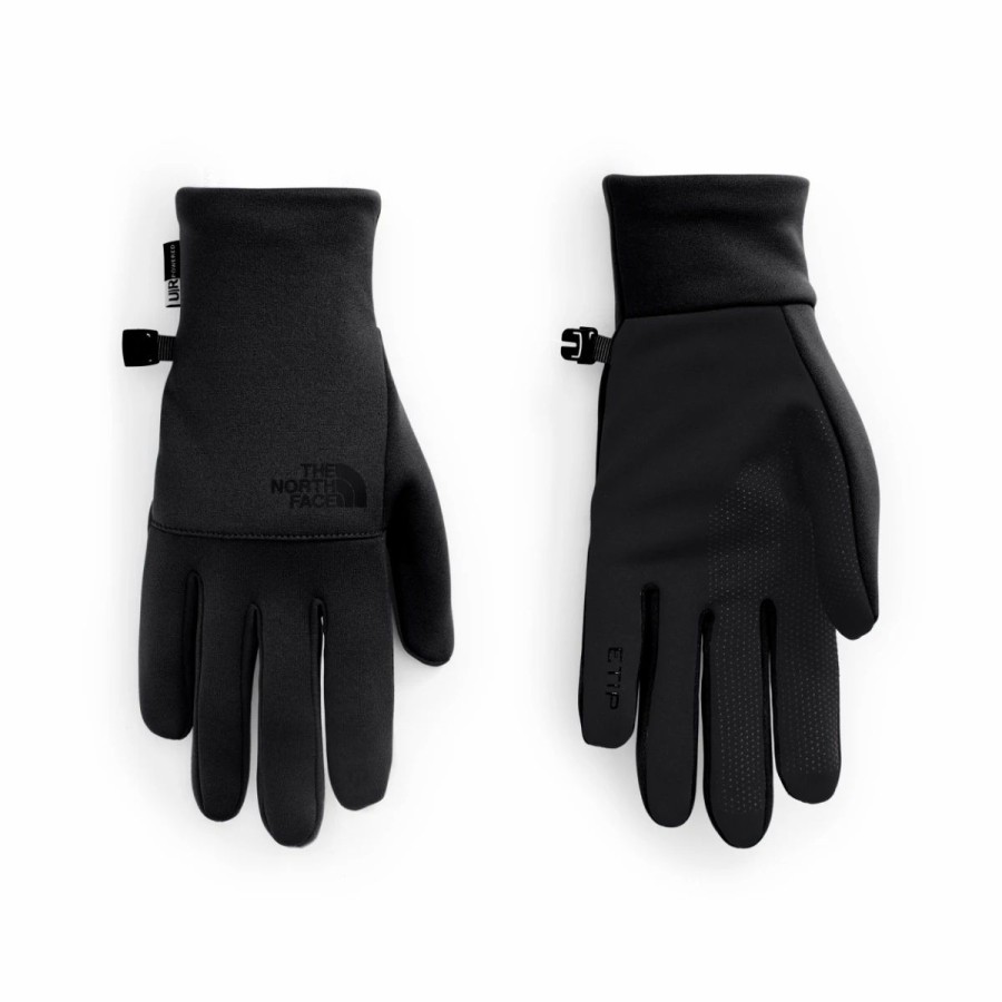 Mens * | The North Face Etip Gloves Mens Black