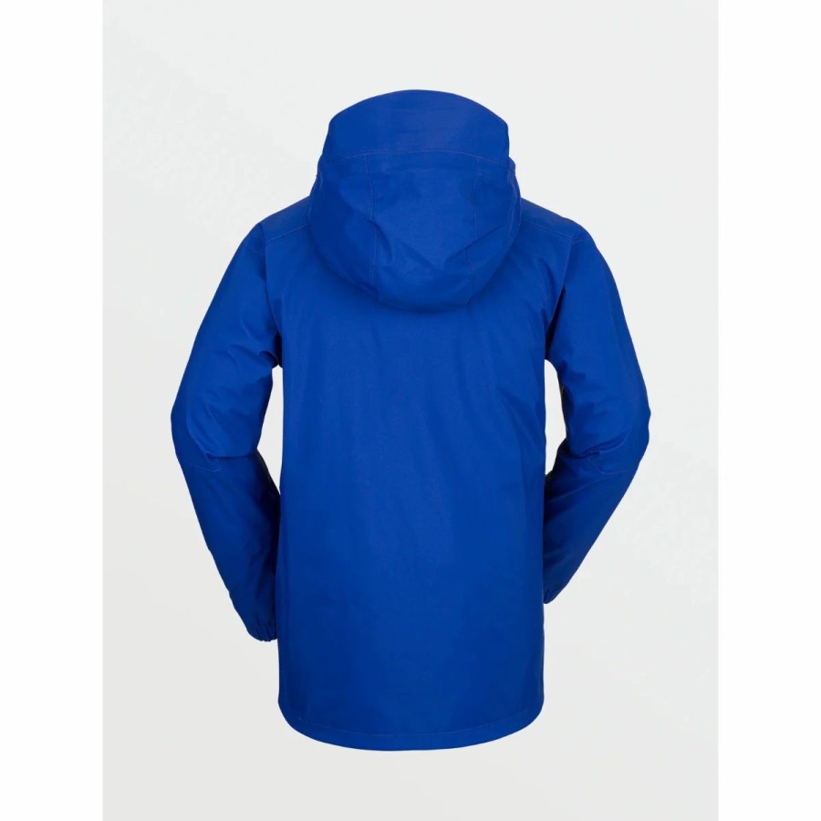 Mens * | Volcom Guide Gore-Tex Jacket Mens Blue