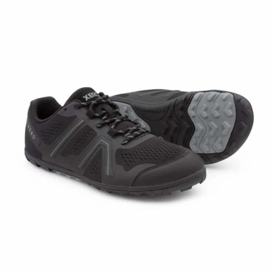 Mens * | Xero Shoes Mesa Trail Lightweight Trail Runner Mens Black