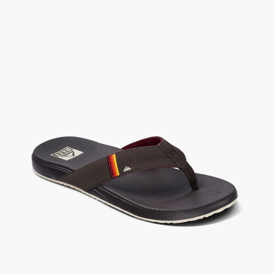 Mens * | Reef Cushion Phantom Sandals Mens Dkbrown(Exprso)