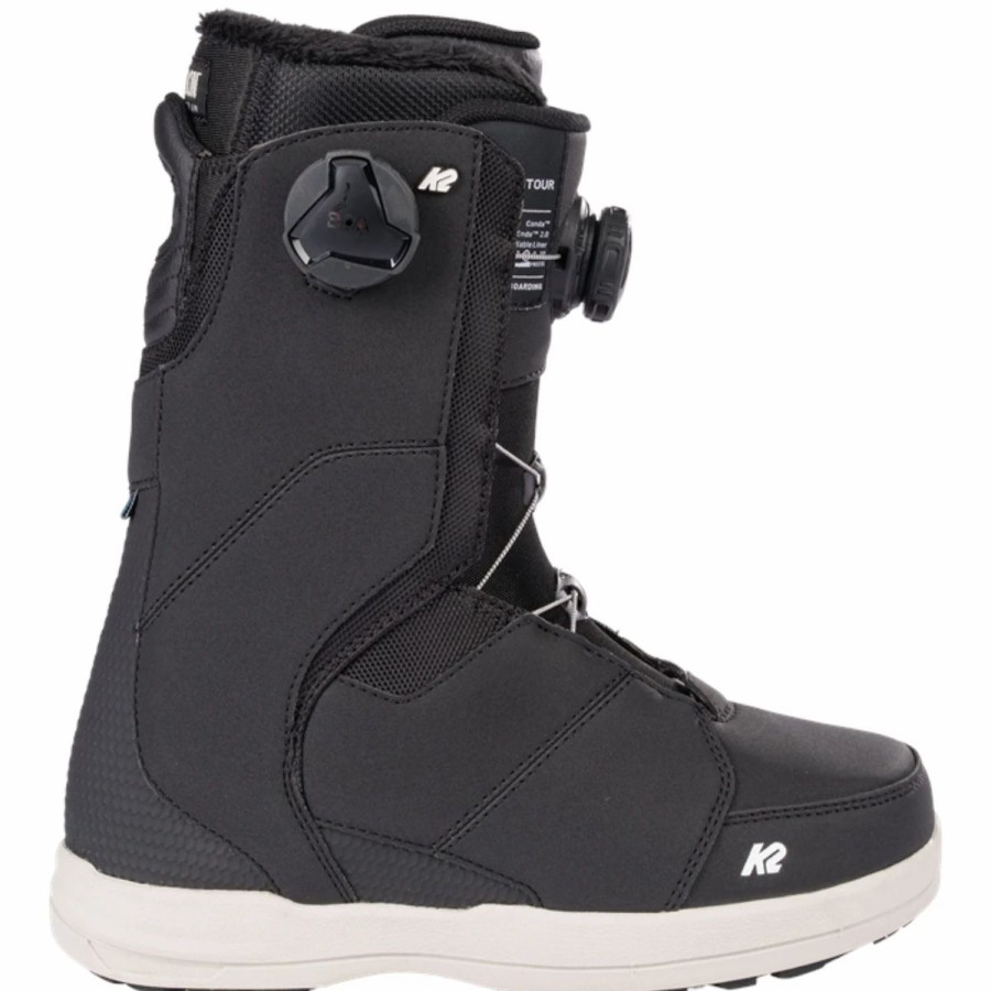 Snowboard * | K2 Contour Snowboard Boots Womens Black