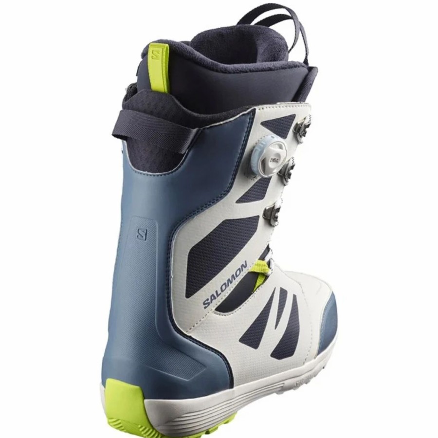 Snowboard * | Salomon Launch Lace Sj Boa Snowboard Boots White