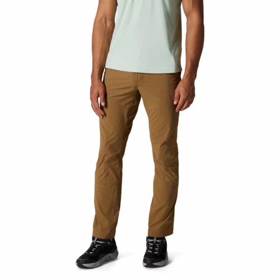 Mens * | Mountain Hardwear Basin Trek Pant Mens Tan