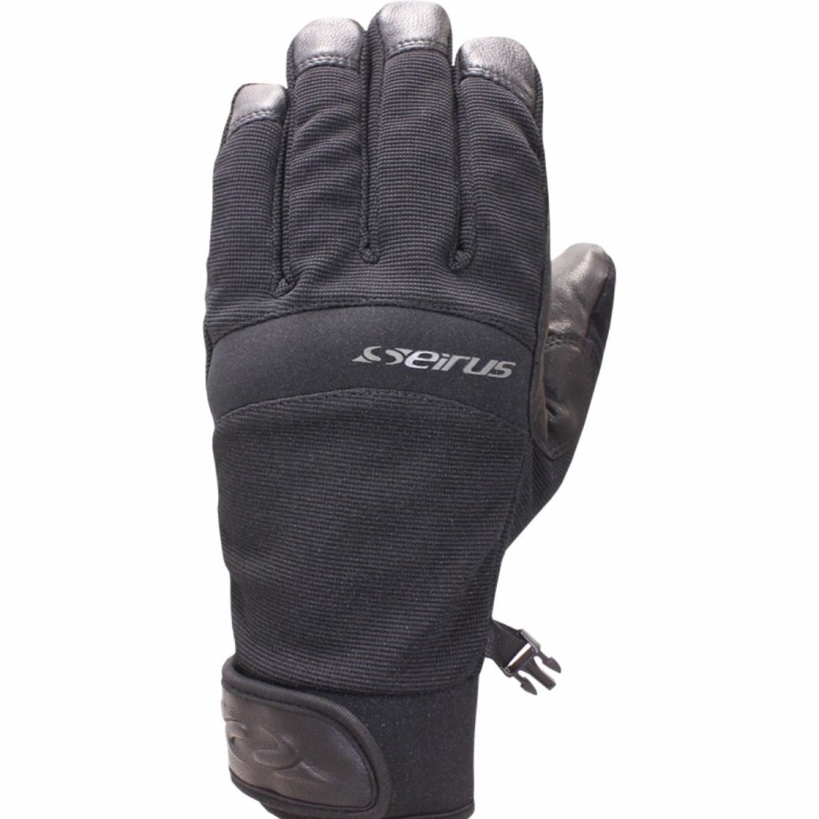 Mens * | Seirus Ultralite Spring Gloves Black