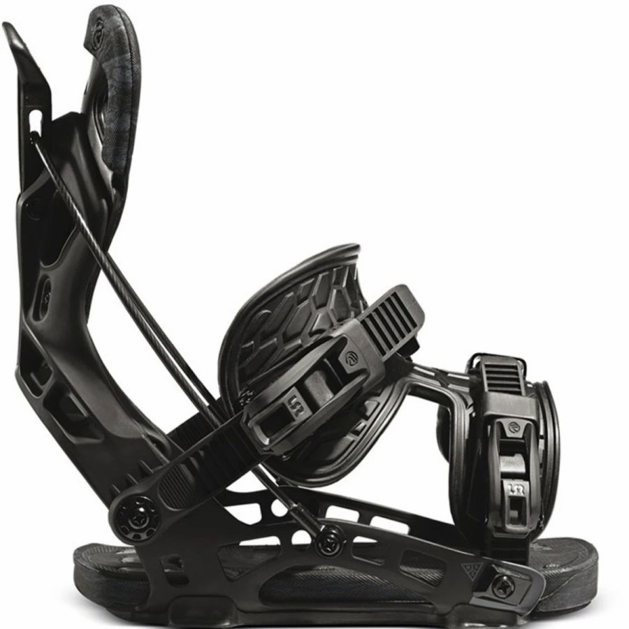 Snowboard * | Flow Nx2 Fusion Snowboard Bindings Mens Black