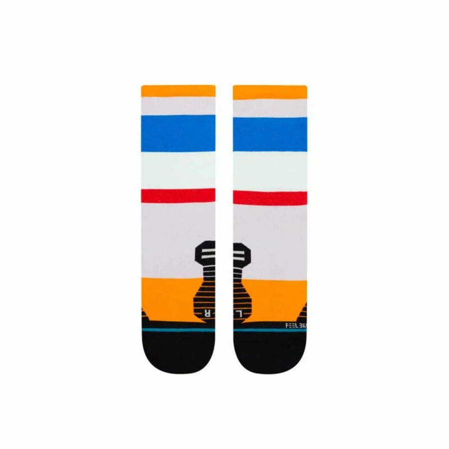 Mens * | Stance Rate Crew Socks Mens Gray