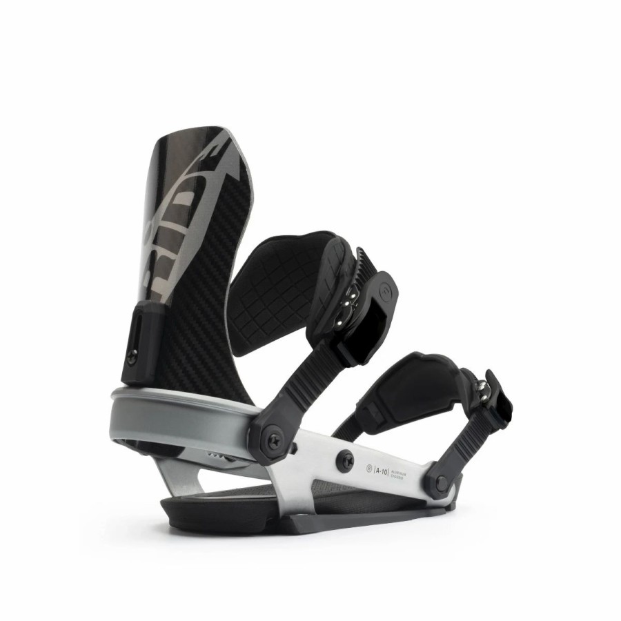 Snowboard * | Ride A-10 Snowboard Bindings Black