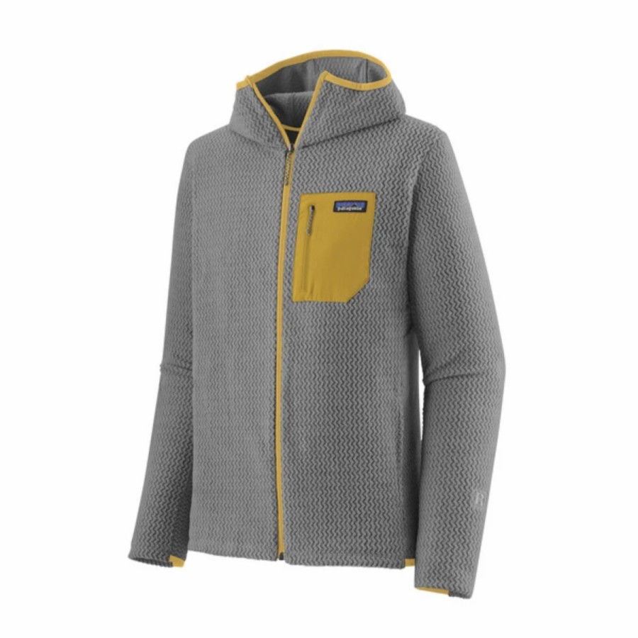 Mens * | Patagonia R1 Air Full-Zip Hoodie Mens Gray