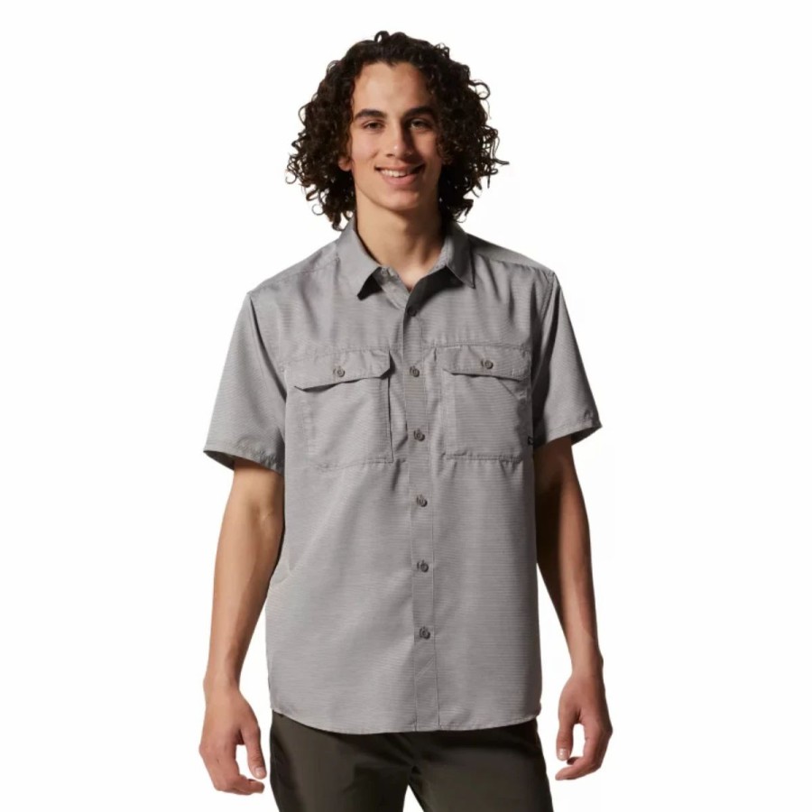 Mens * | Mountain Hardwear Canyon Short Sleeve Shirt Mens