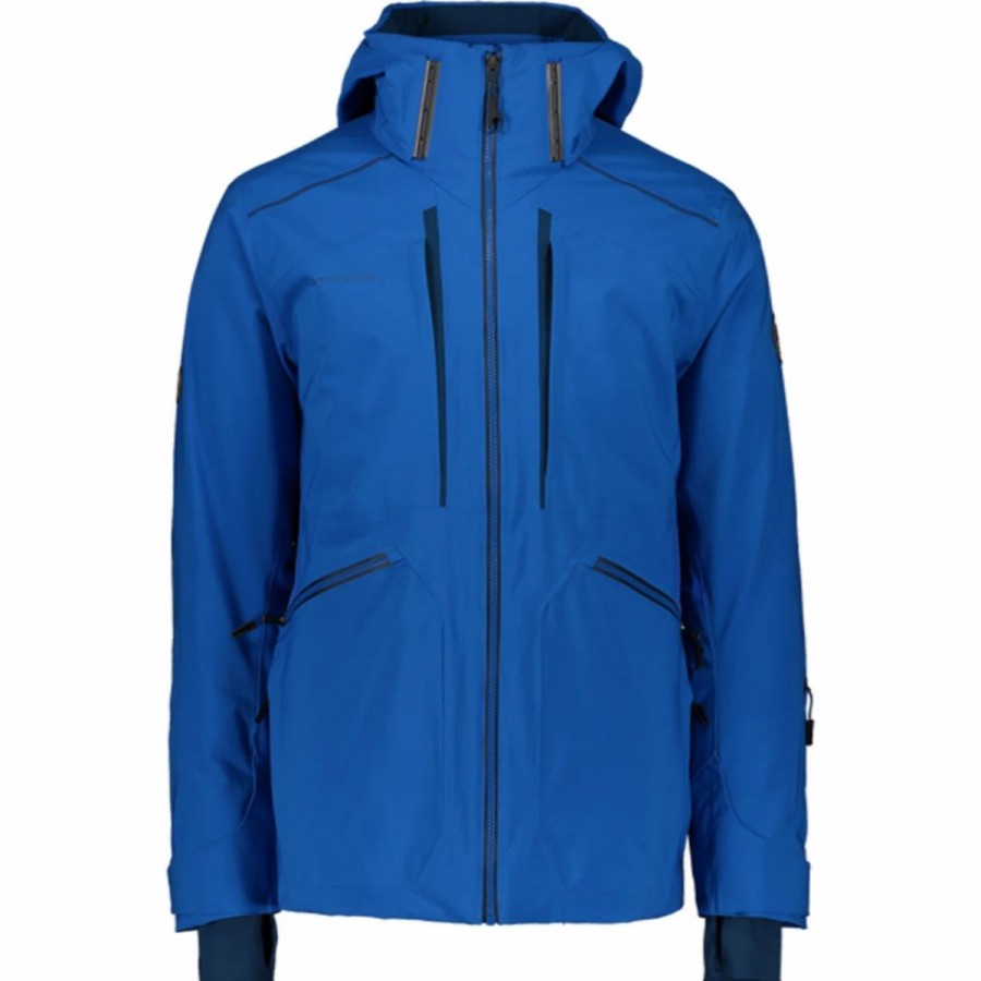 Mens * | Obermeyer Kodiak Jacket Mens Royal Blue