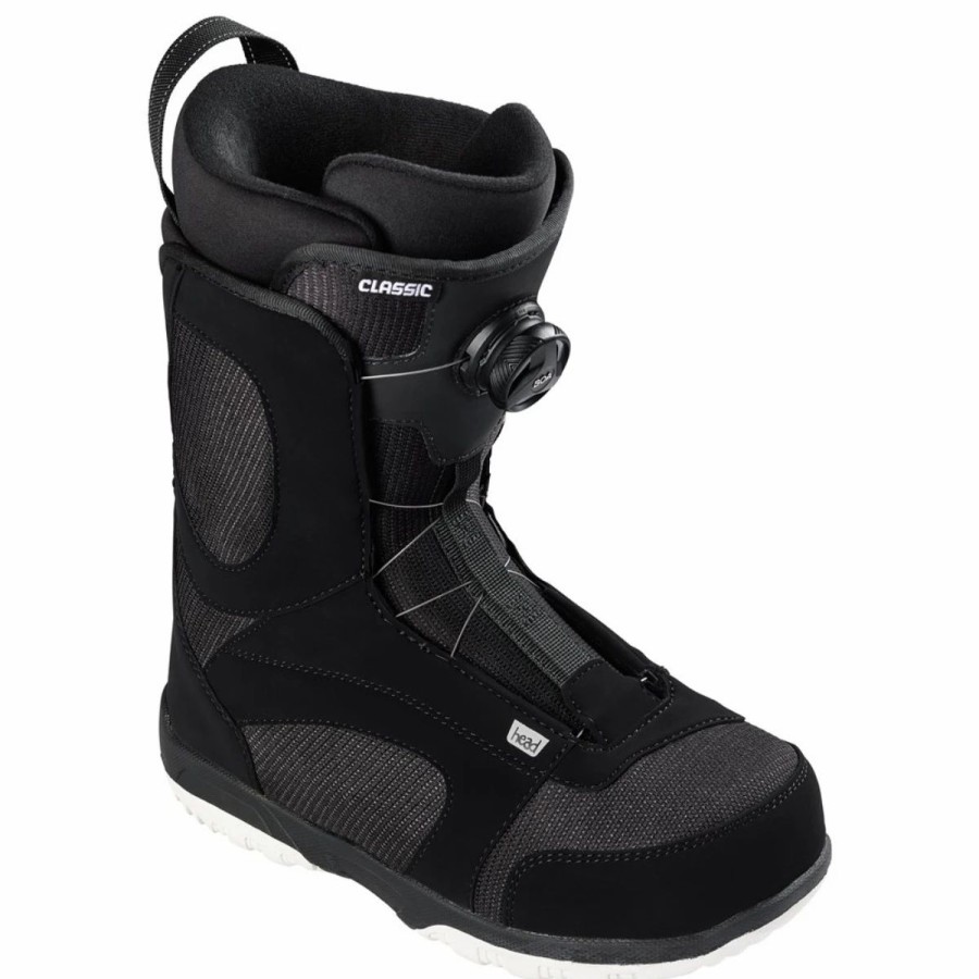 Snowboard * | Head Classic Boa Snowboard Boot Black