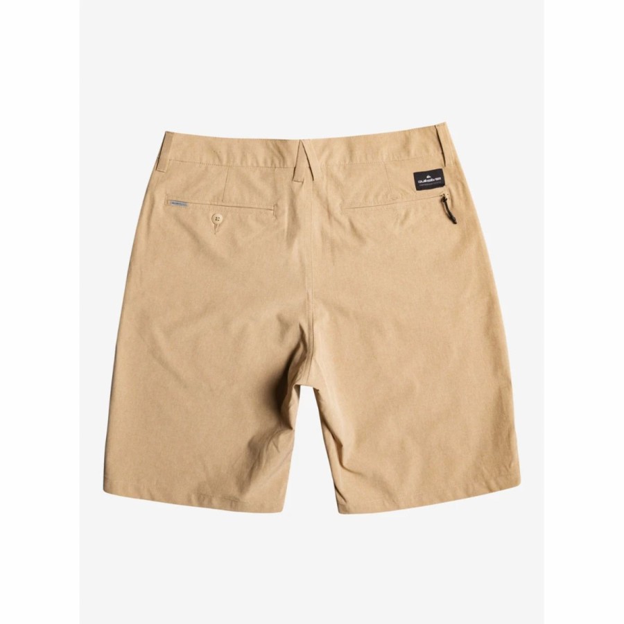 Mens * | Quiksilver Union Heather 20 Amphibian Shorts Mens Khaki