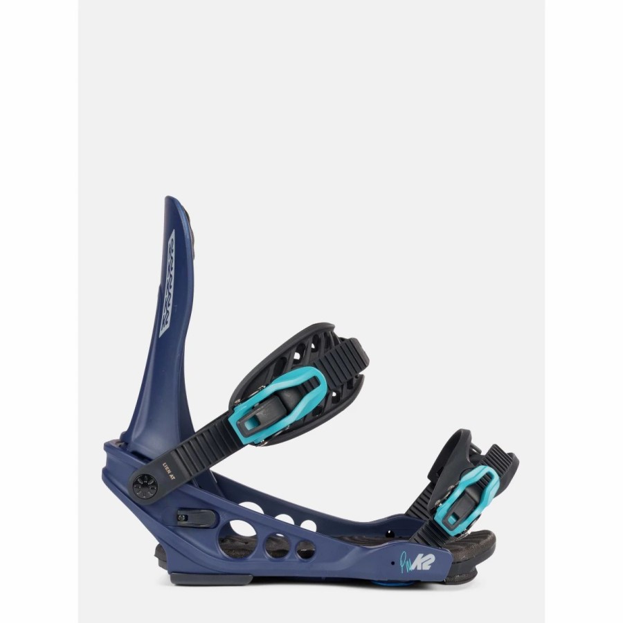 Snowboard * | K2 Lien At Snowboard Bindings Multi Gray