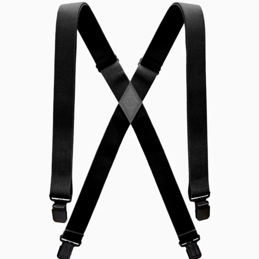 Mens * | Arcade Jessup Suspender Black