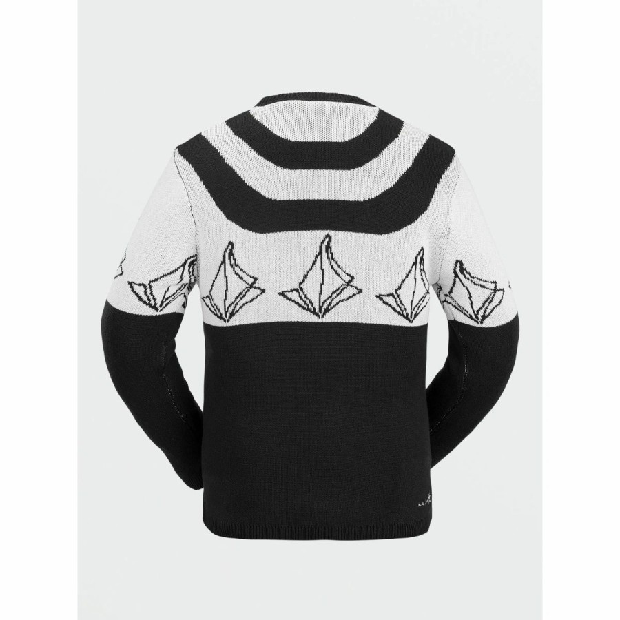 Mens * | Volcom Ravelson Sweater Multi Black