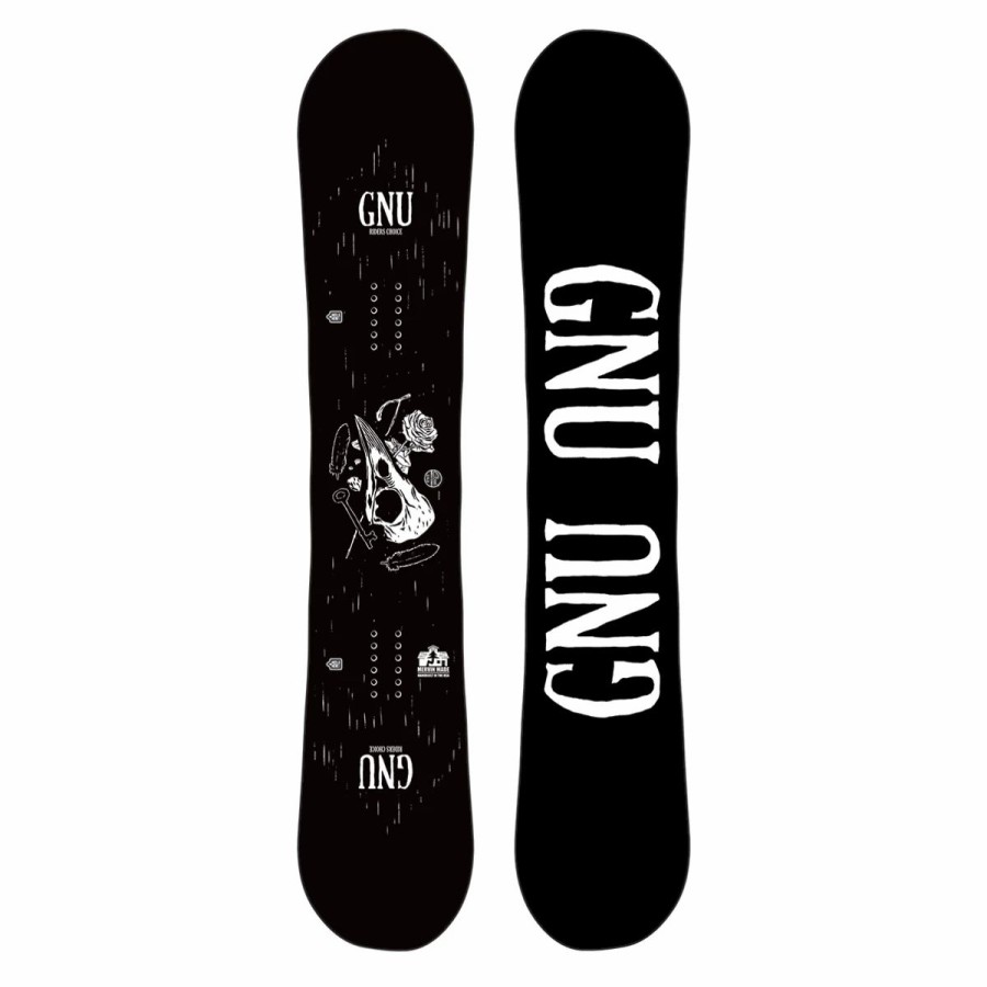 Snowboard * | Gnu Riders Choice Snowboard Mens