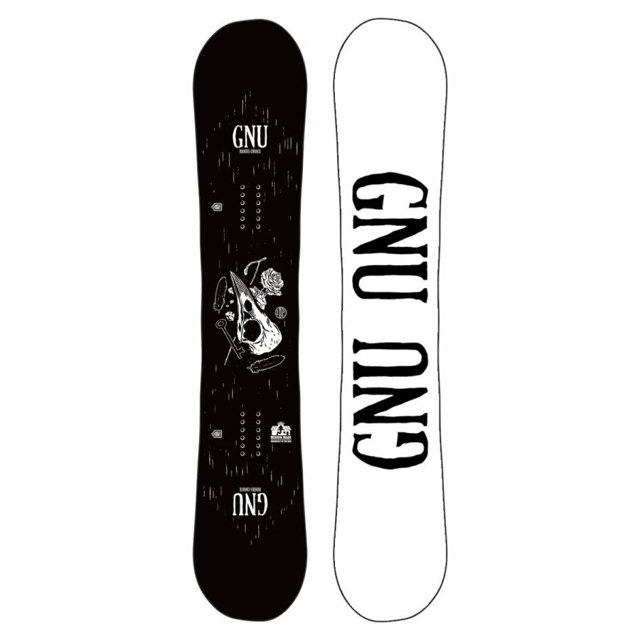 Snowboard * | Gnu Riders Choice Snowboard Mens