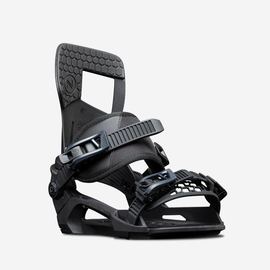 Snowboard * | Nidecker Muon-W Snowboard Bindings Womens Black