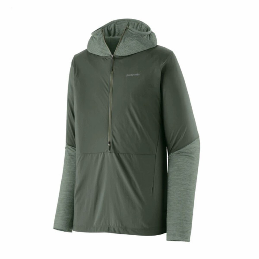 Mens * | Patagonia Airshed Pro Pullover Mens Sage