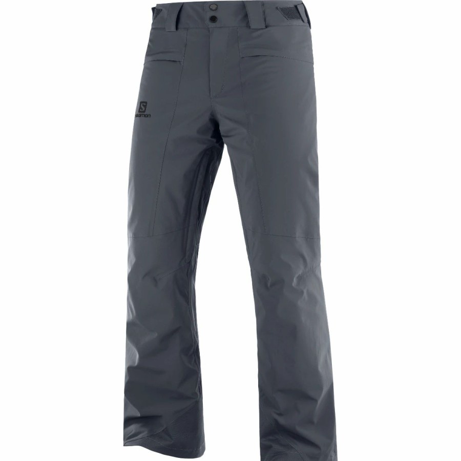 Mens * | Salomon Brilliant Pant Mens Charcoal