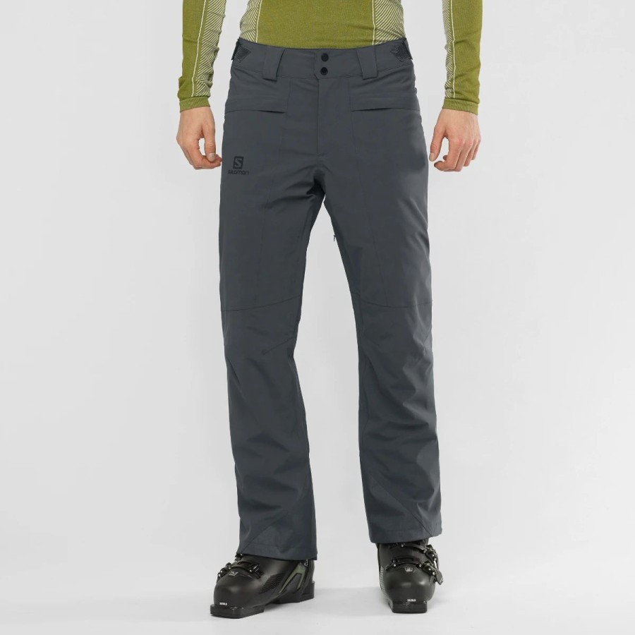 Mens * | Salomon Brilliant Pant Mens Charcoal