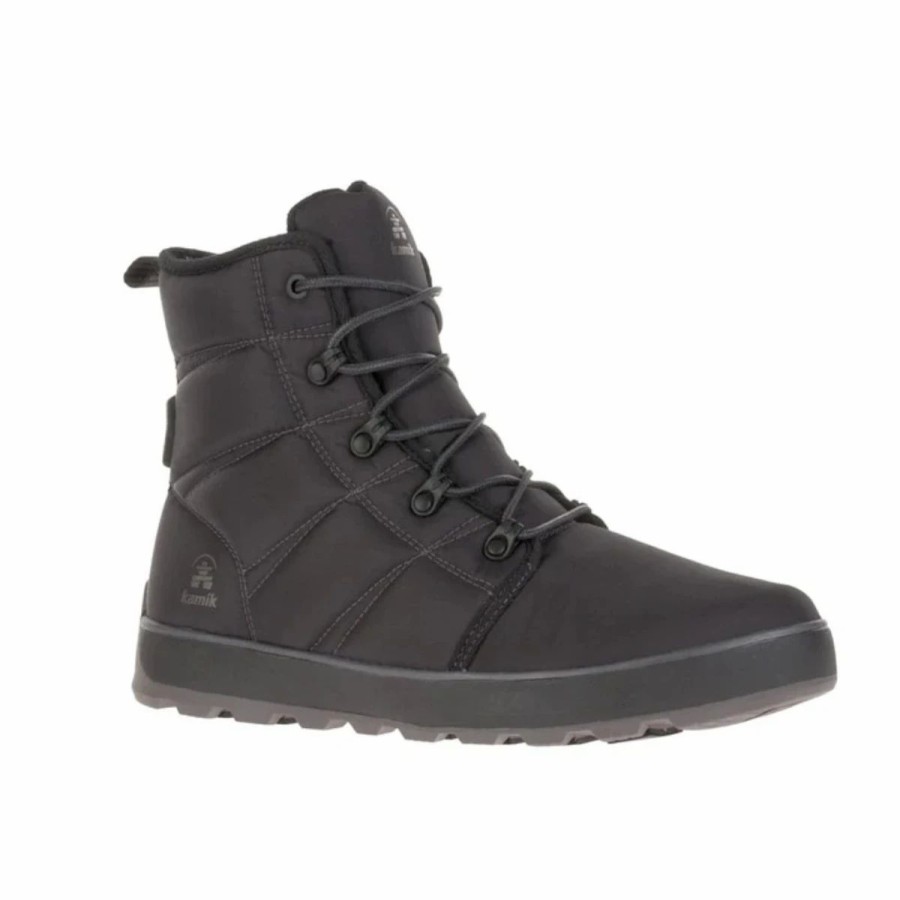 Mens * | Kamik Spencer N Winter Boot Mens Black